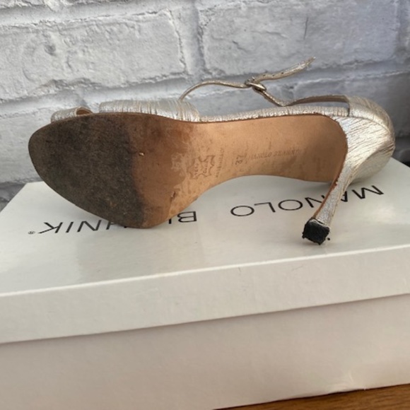 Manolo Blahnik Strap Sandals - Picture 2 of 6